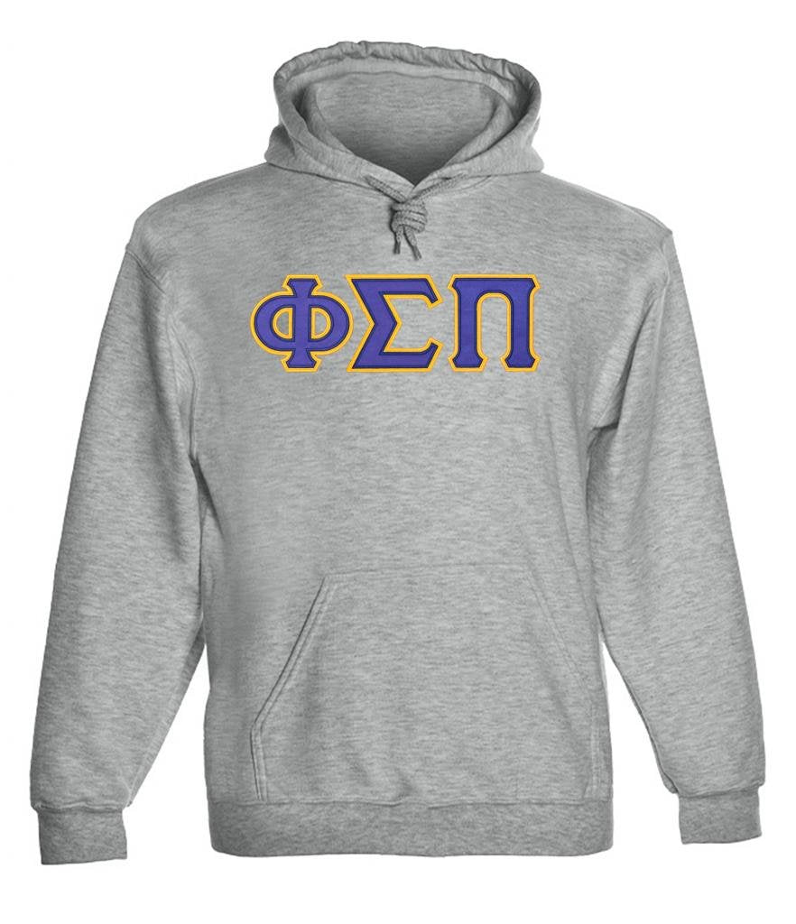 Phi SIgma Pi Twill Letter Hoody