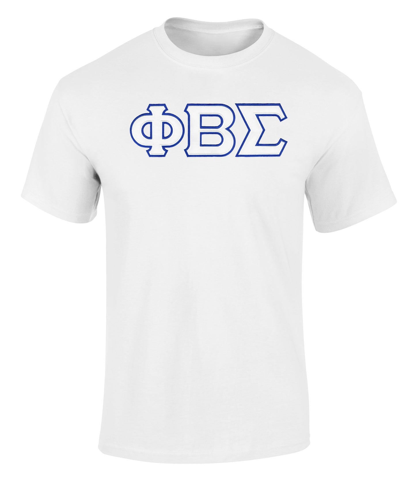Phi Beta Sigma Twill Letter Tee
