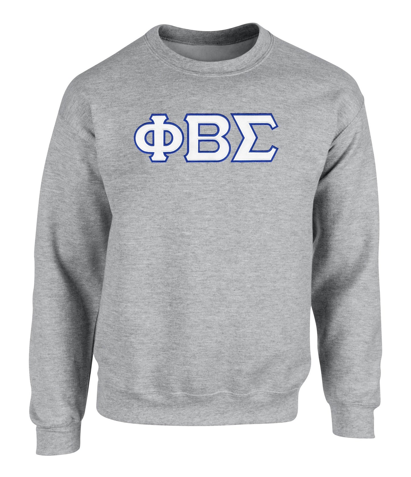 Phi Beta Sigma Twill Letter Crewneck Sweatshirt