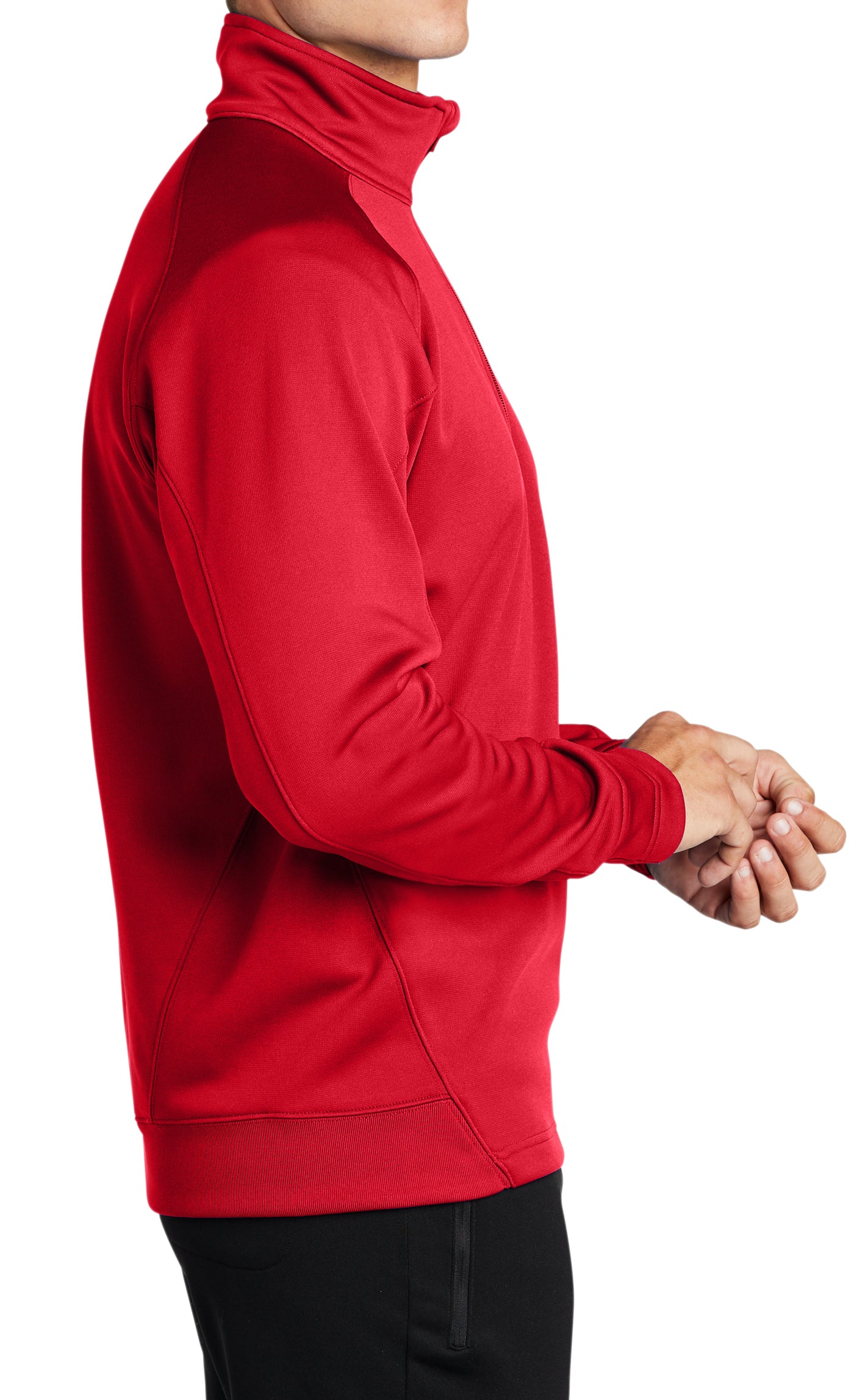 TCTG Fleece 1/4-Zip Pullover - Red