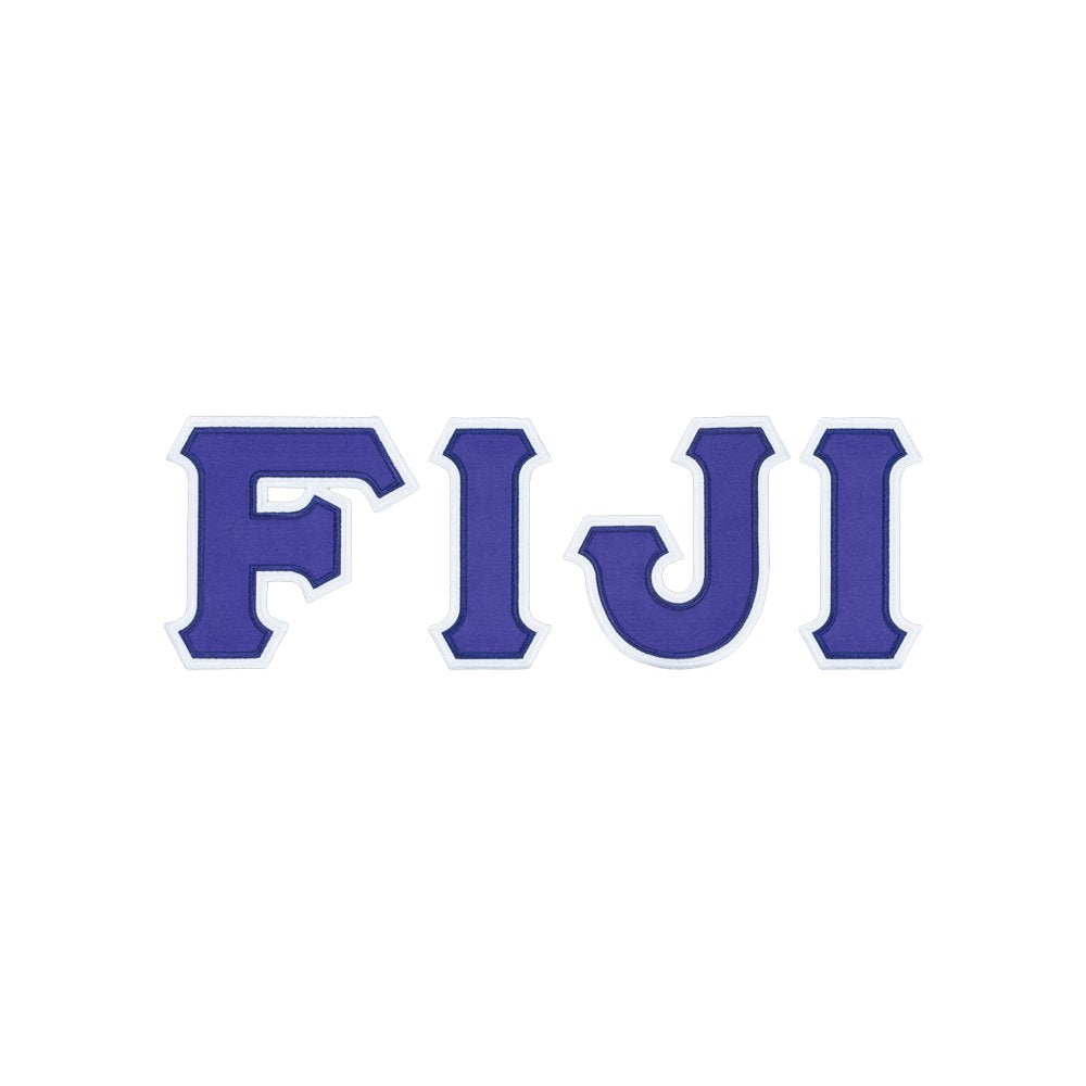 Fiji Phi Gamma Delta FIJI Twill Letter Hoody