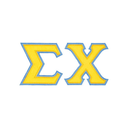 Sigma Chi Twill Letter Crewneck Sweatshirt