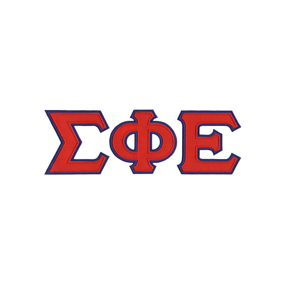 Sigma Phi Epsilon Twill Letter Tee