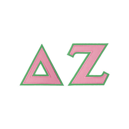 Delta Zeta Twill Letter T Shirt