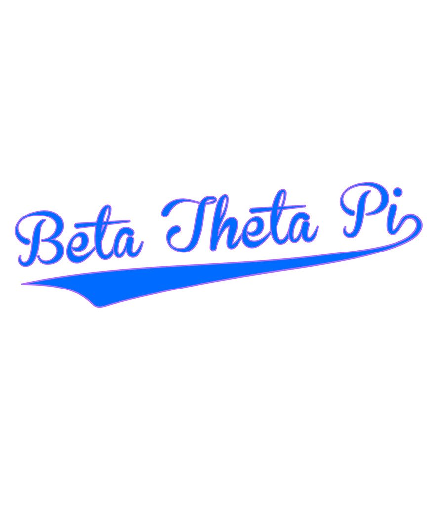 Beta Theta Pi Baseball Jersey Graphic T Shirt