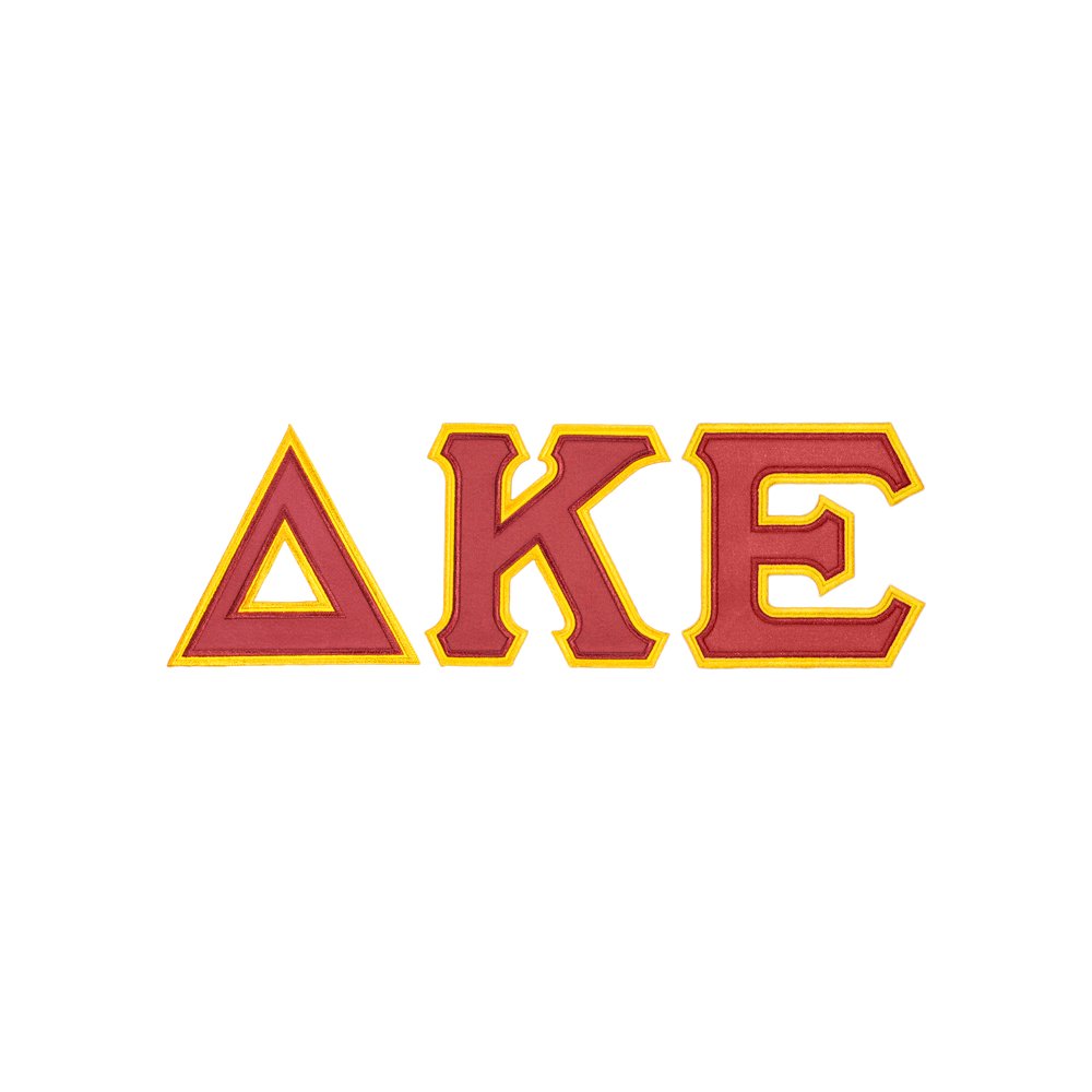 Delta Kappa Epsilon Twill Letter Hoody