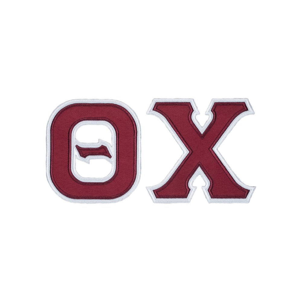 Theta Chi Twill Letter Long Sleeve Tee