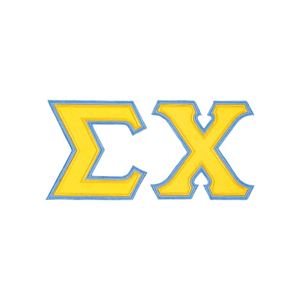 Sigma Chi Twill Letter Tee