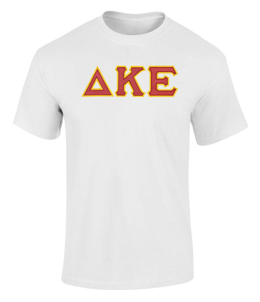 Delta Kappa Epsilon Twill Letter Tee