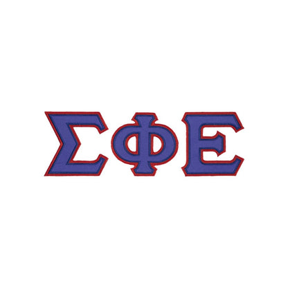 Sigma Phi Epsilon Twill Letter Crewneck Sweatshirt