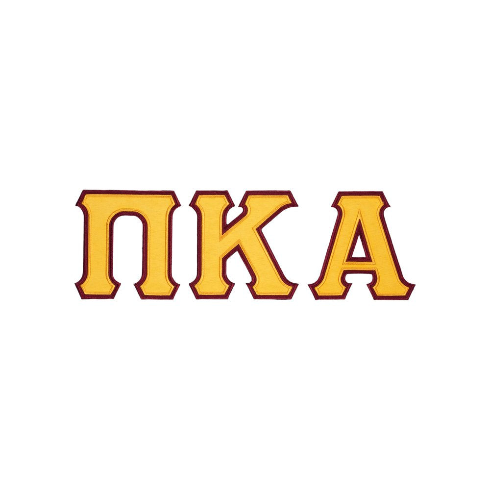 Pi Kappa Alpha Twill Letter Crewneck Sweatshirt