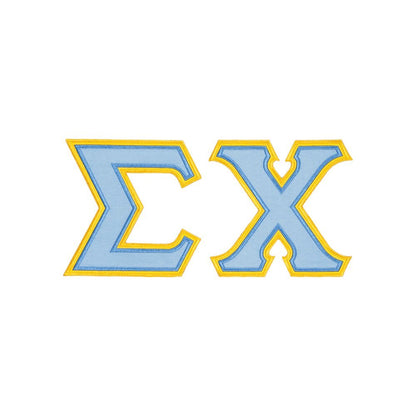 Sigma Chi Twill Letter Crewneck Sweatshirt