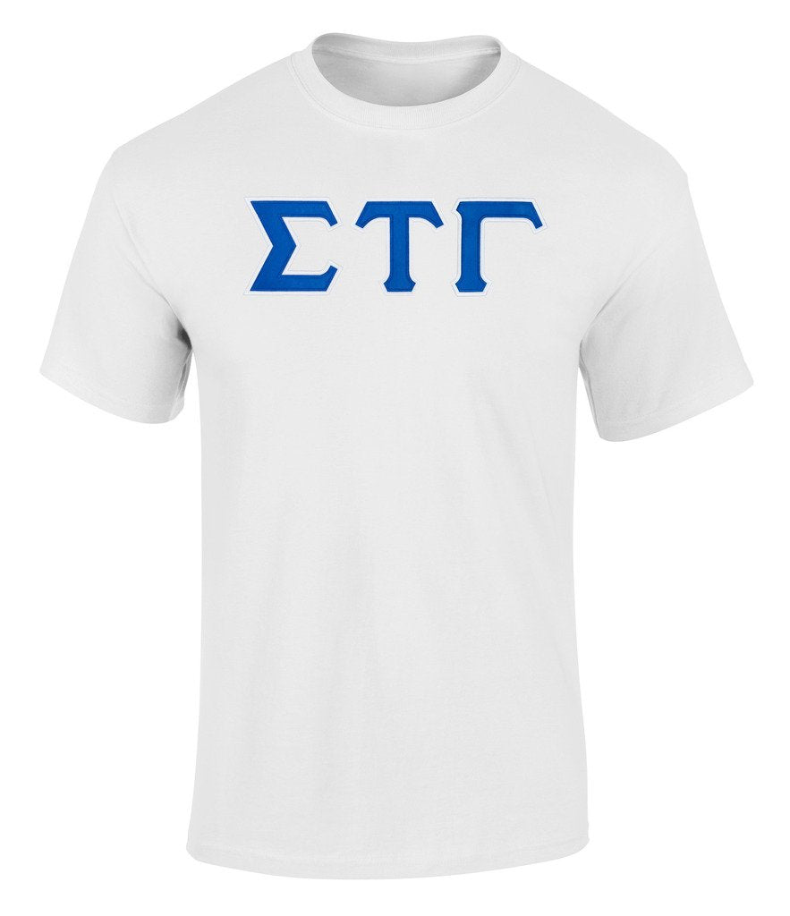 Sigma Tau Gamma Twill Letter Tee