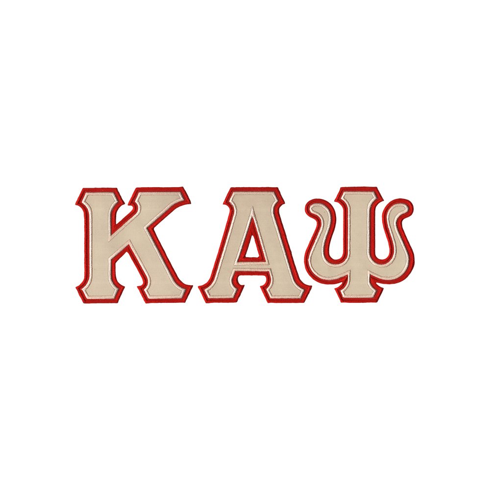 Kappa Alpha Psi Twill Letter Hoody