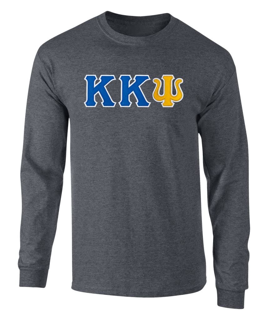 Kappa Kappa Psi Twill Letter Long Sleeve Tee