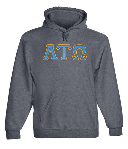 Alpha Tau Omega Twill Letter Hoody