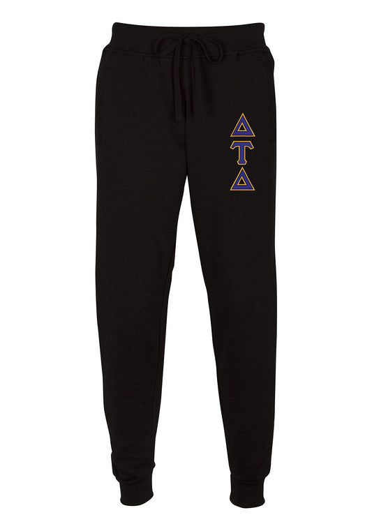 Delta Tau Delta Embroidered Twill Letter Joggers