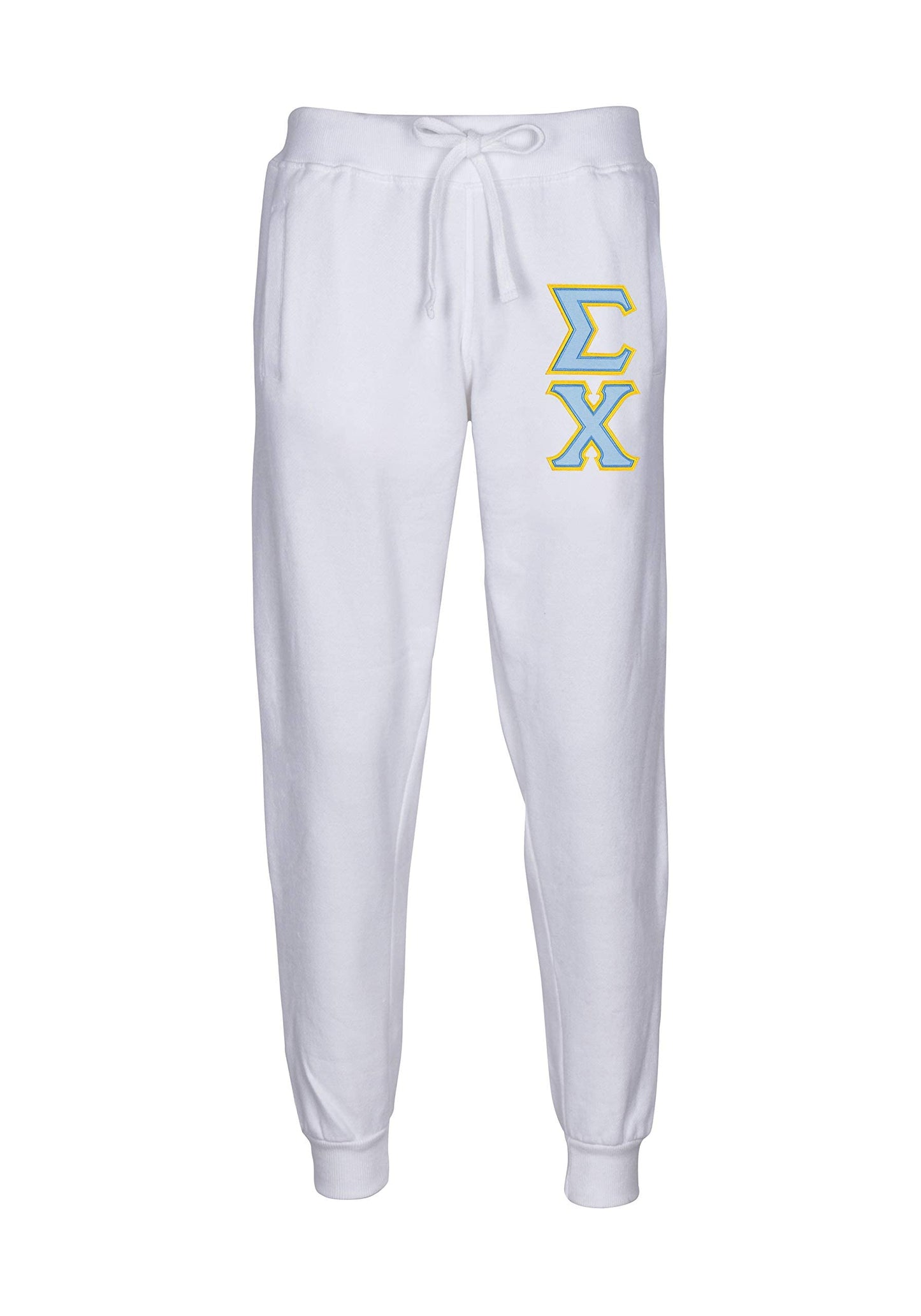 Sigma Chi Embroidered Twill Letter Joggers