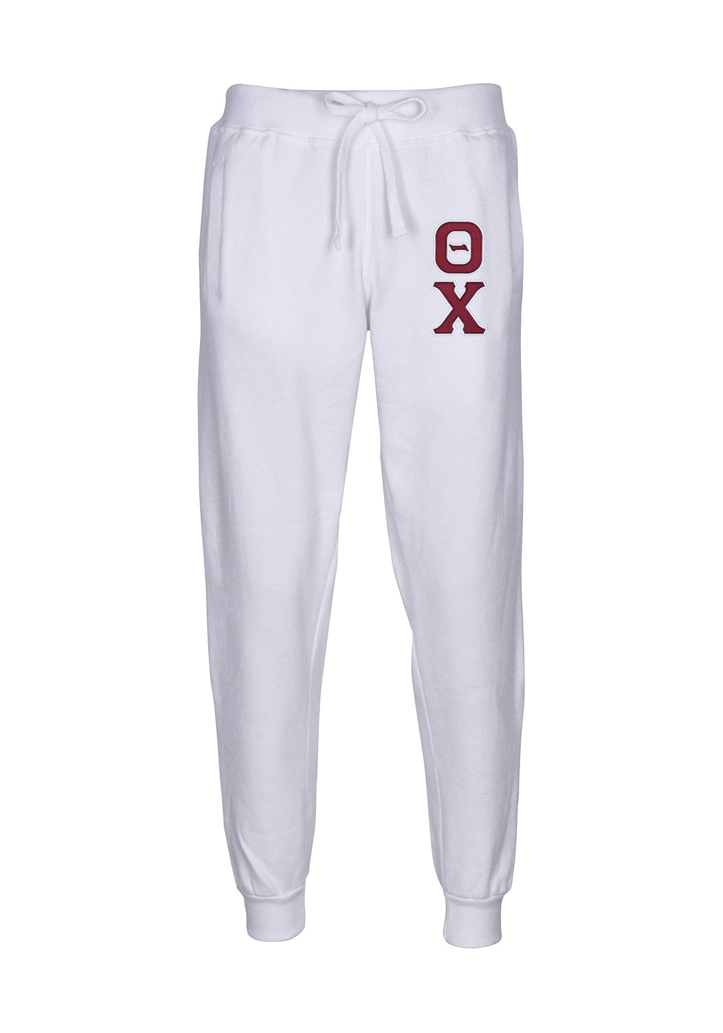 Theta Chi Embroidered Twill Letter Joggers