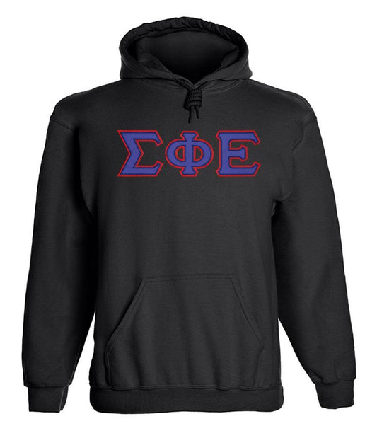 Sigma Phi Epsilon Twill Letter Hoody