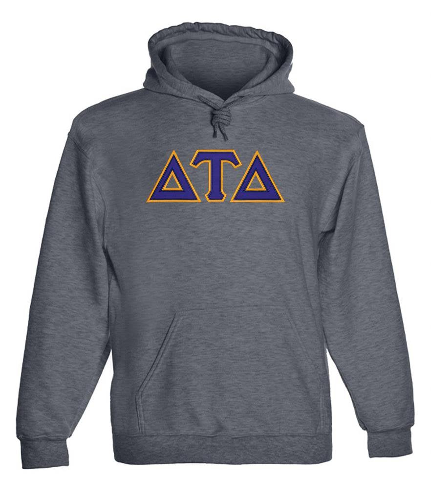 Delta Tau Delta Twill Letter Hoody