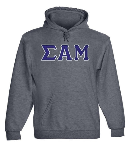 Sigma Alpha Mu Twill Letter Hoody