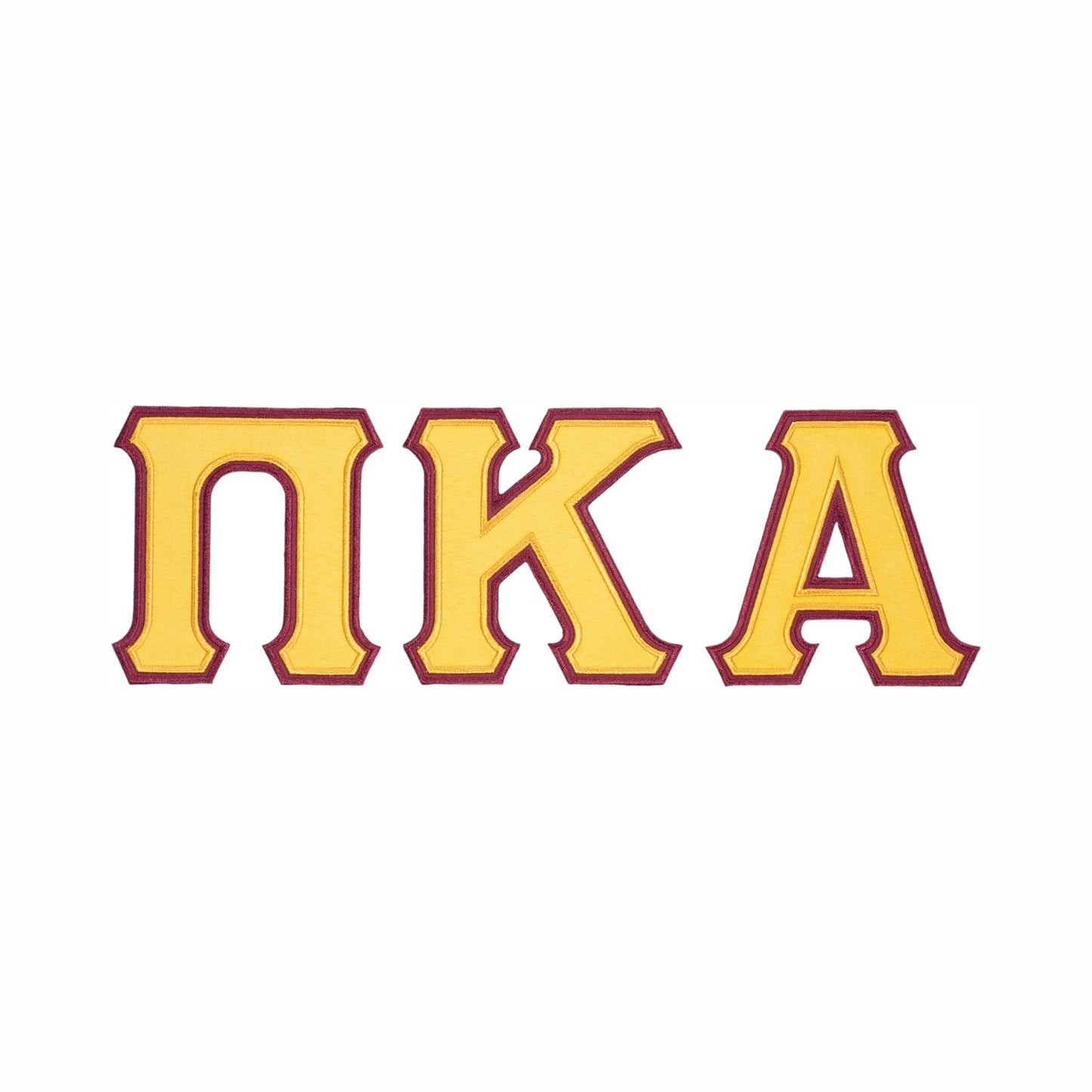 Pi Kappa Alpha Twill Letter Tee