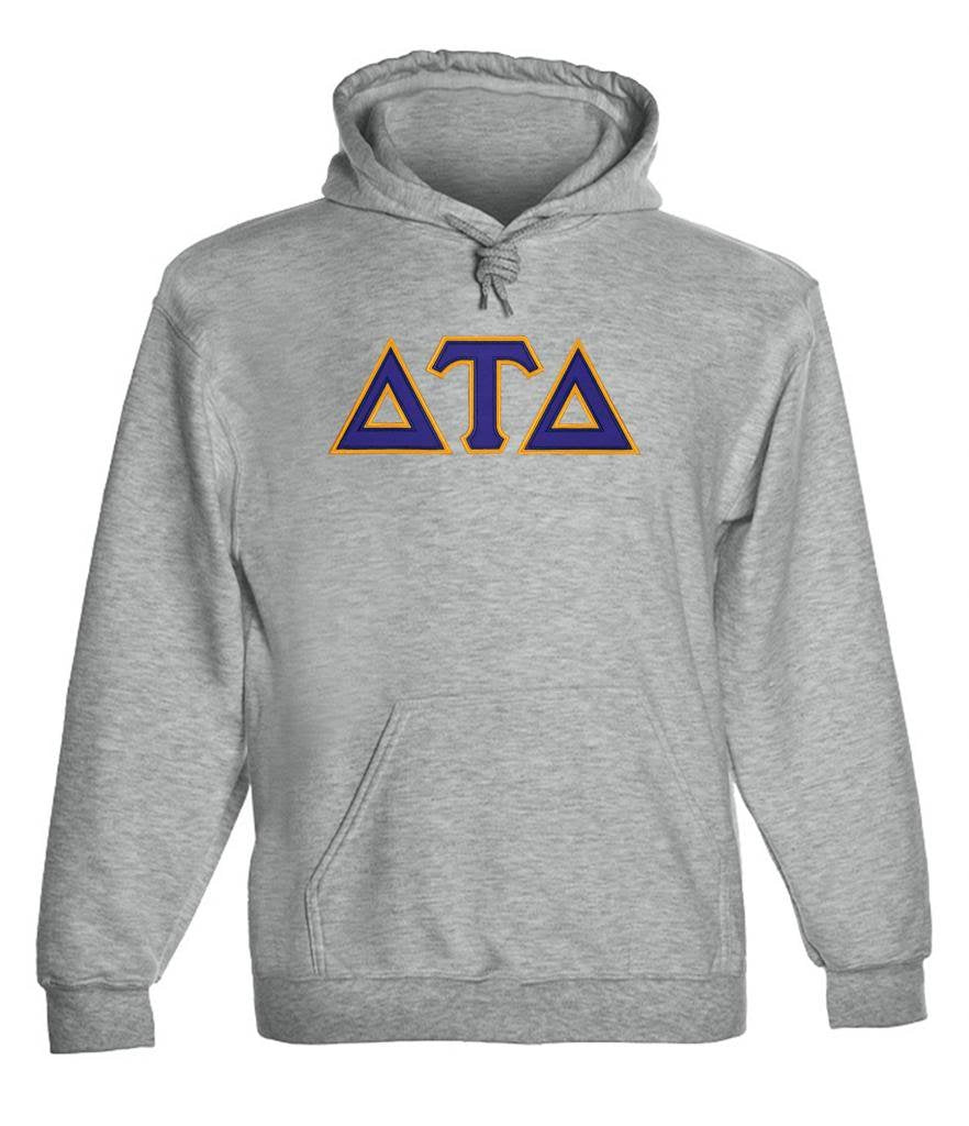 Delta Tau Delta Twill Letter Hoody