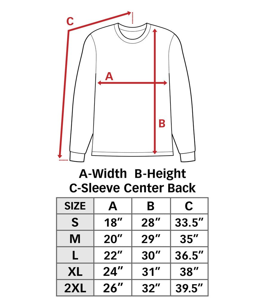 Kappa Alpha Psi Twill Letter Long Sleeve Tee