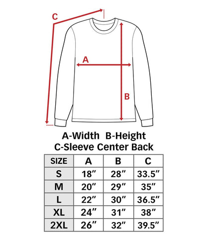 Kappa Alpha Psi Twill Letter Long Sleeve Tee