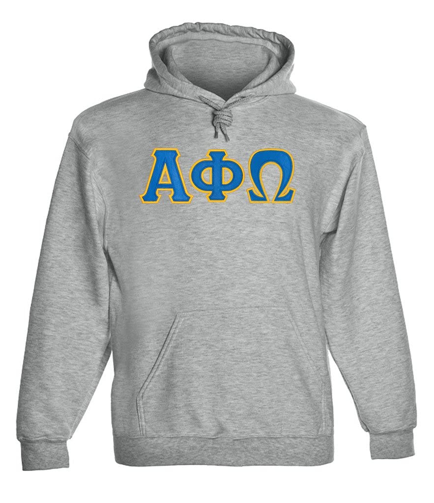 Alpha Phi Omega Twill Letter Hoody