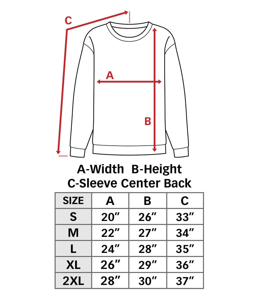 Lambda Chi Alpha Twill Letter Crewneck Sweatshirt