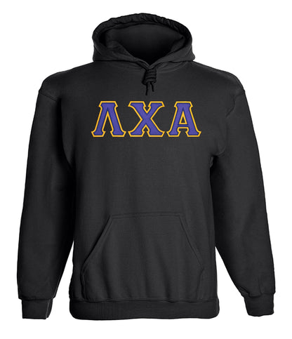 Lambda Chi Alpha Twill Letter Hoody