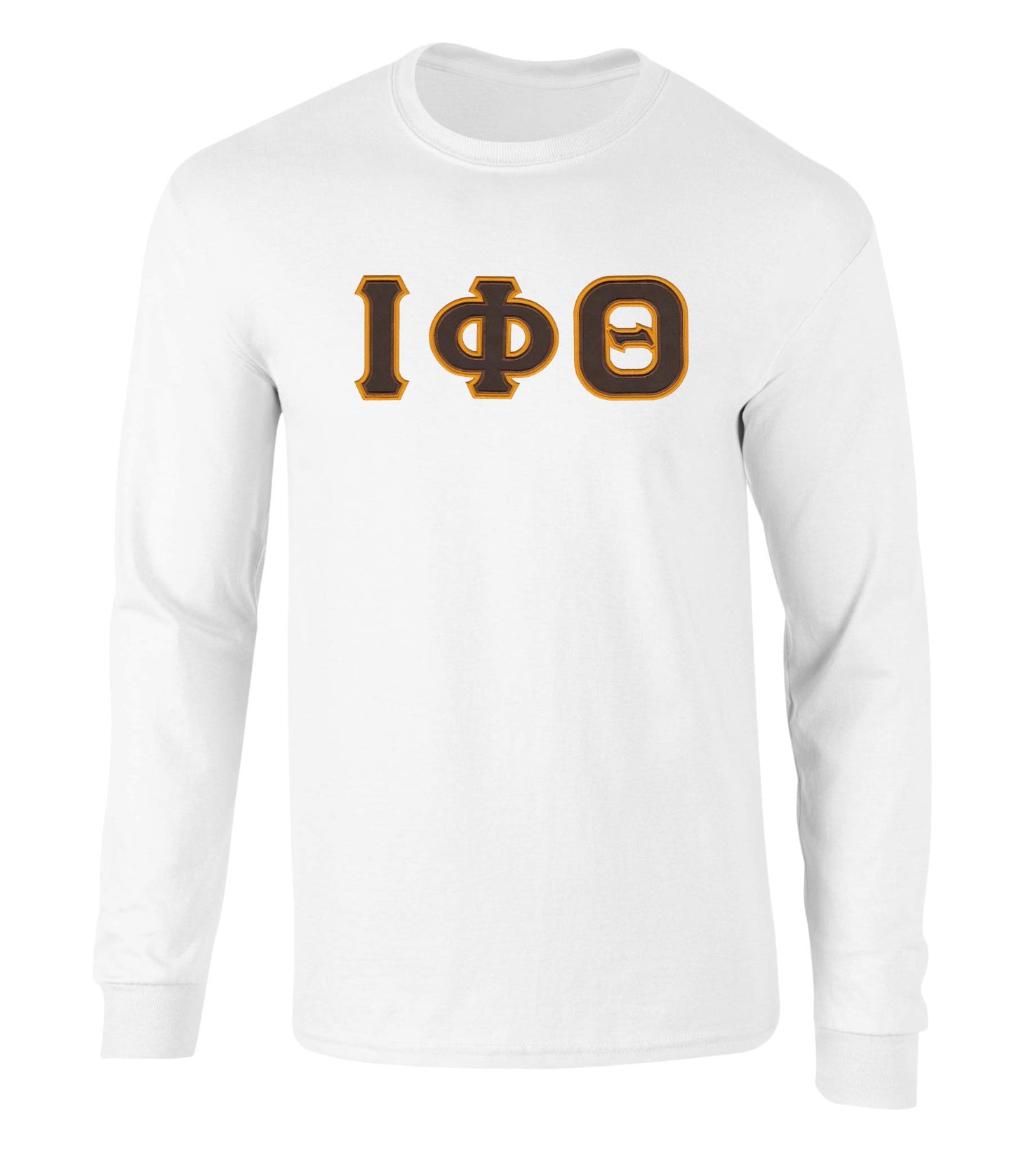 Iota Phi Theta Twill Letter Long Sleeve Tee