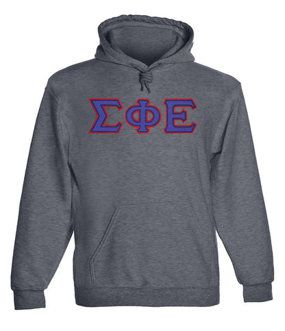 Sigma Phi Epsilon Twill Letter Hoody