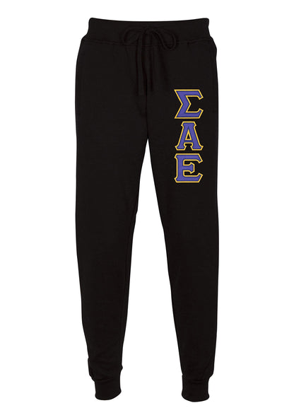 Sigma Alpha Epsilon Embroidered Twill Letter Joggers