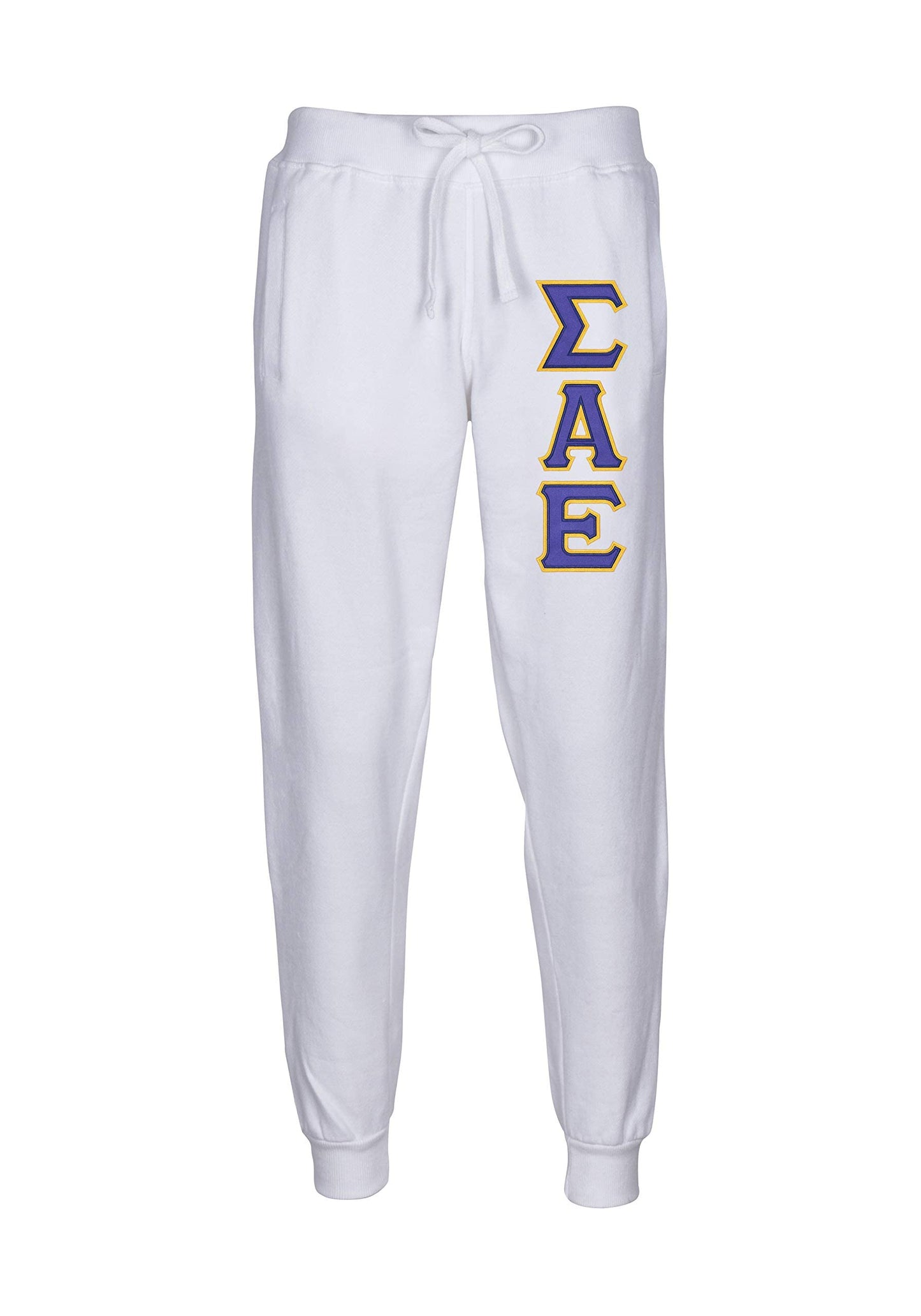 Sigma Alpha Epsilon Embroidered Twill Letter Joggers