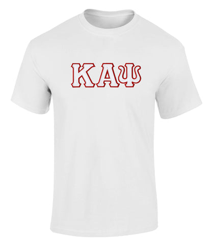 Kappa Alpha Psi Twill Letter Tee