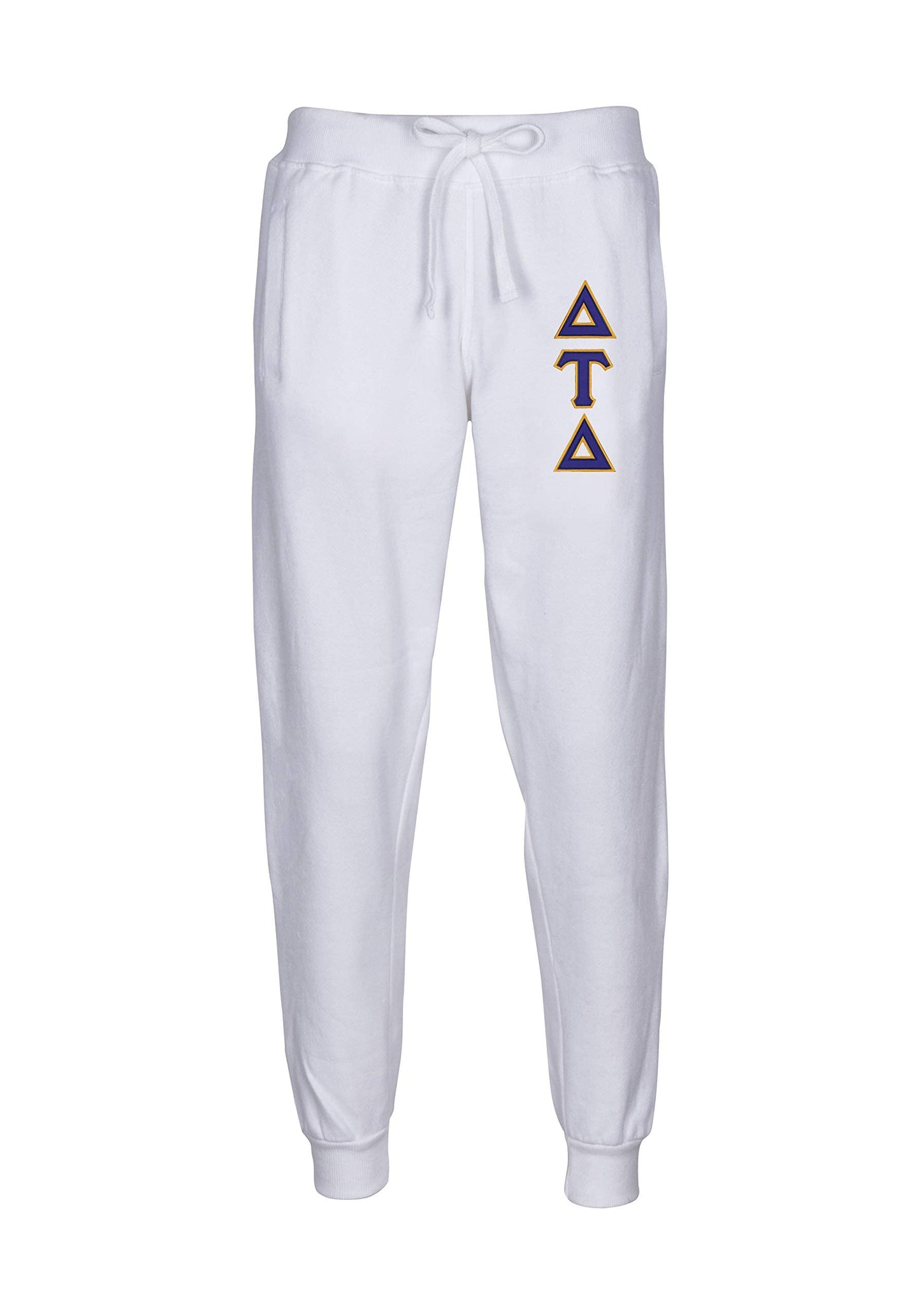 Delta Tau Delta Embroidered Twill Letter Joggers