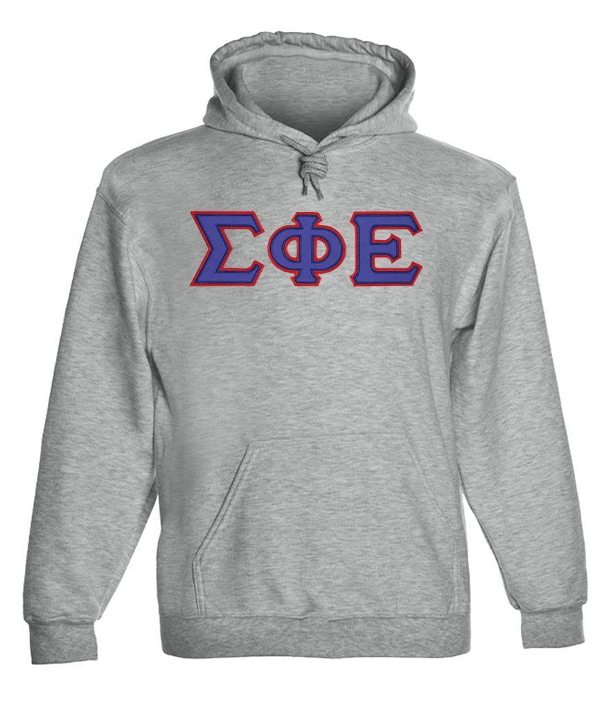 Sigma Phi Epsilon Twill Letter Hoody