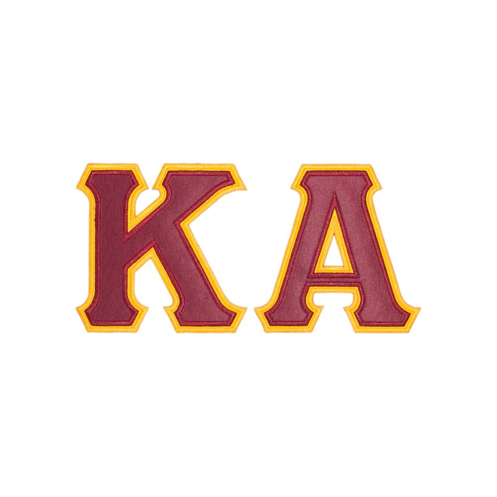 Kappa Alpha Twill Letter Hoody