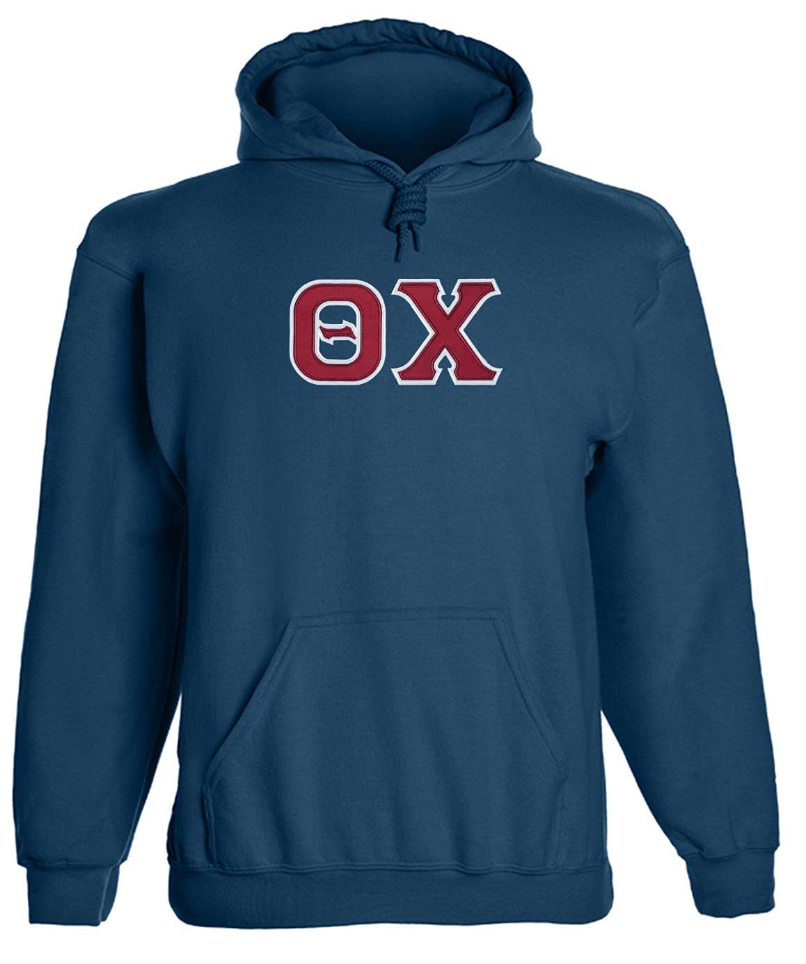 Theta Chi Twill Letter Hoody