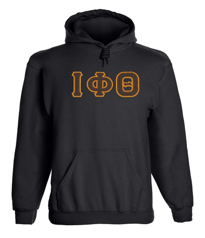 Iota Phi Theta Twill Letter Hoody