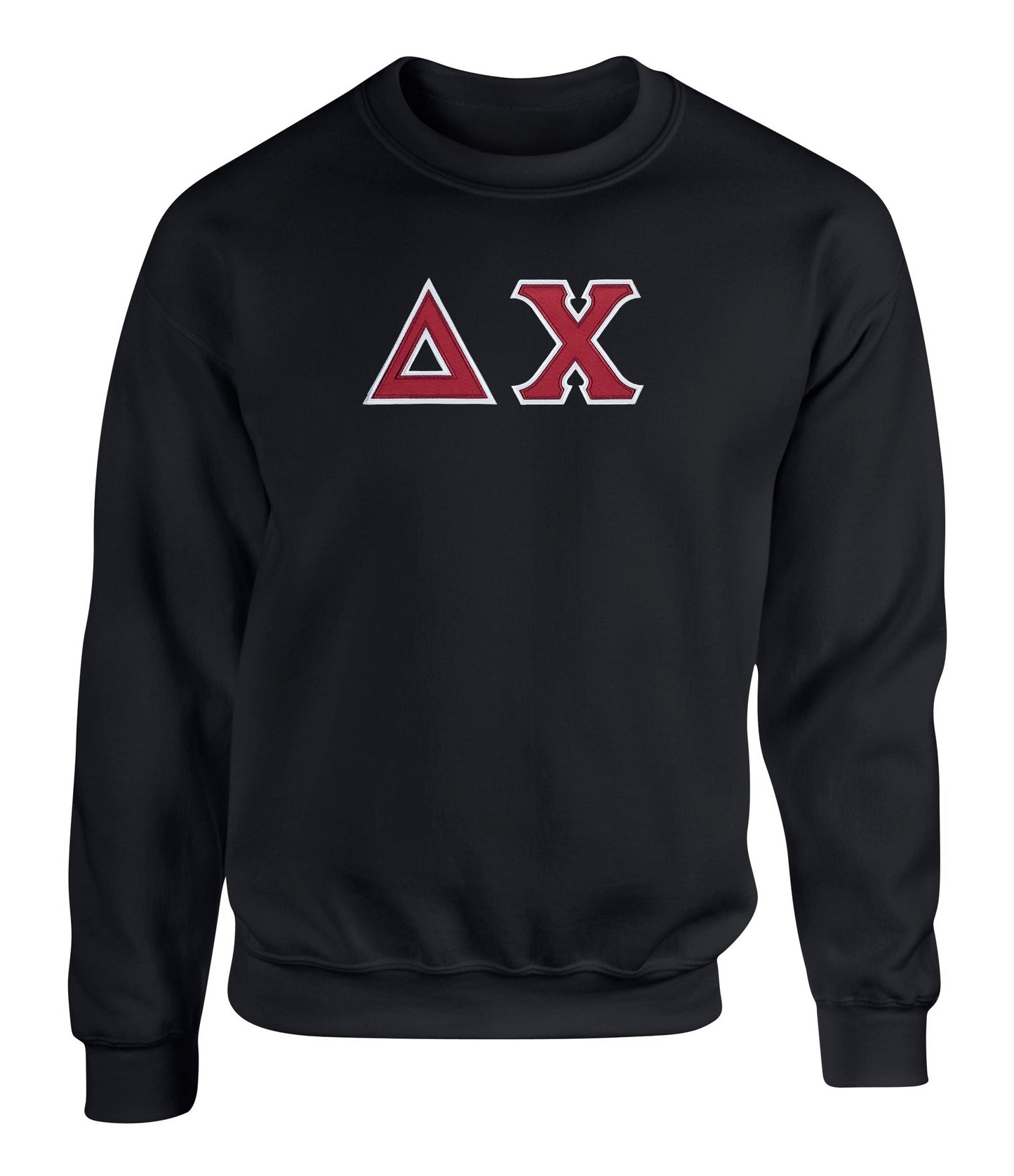 Delta Chi Twill Letter Crewneck Sweatshirt