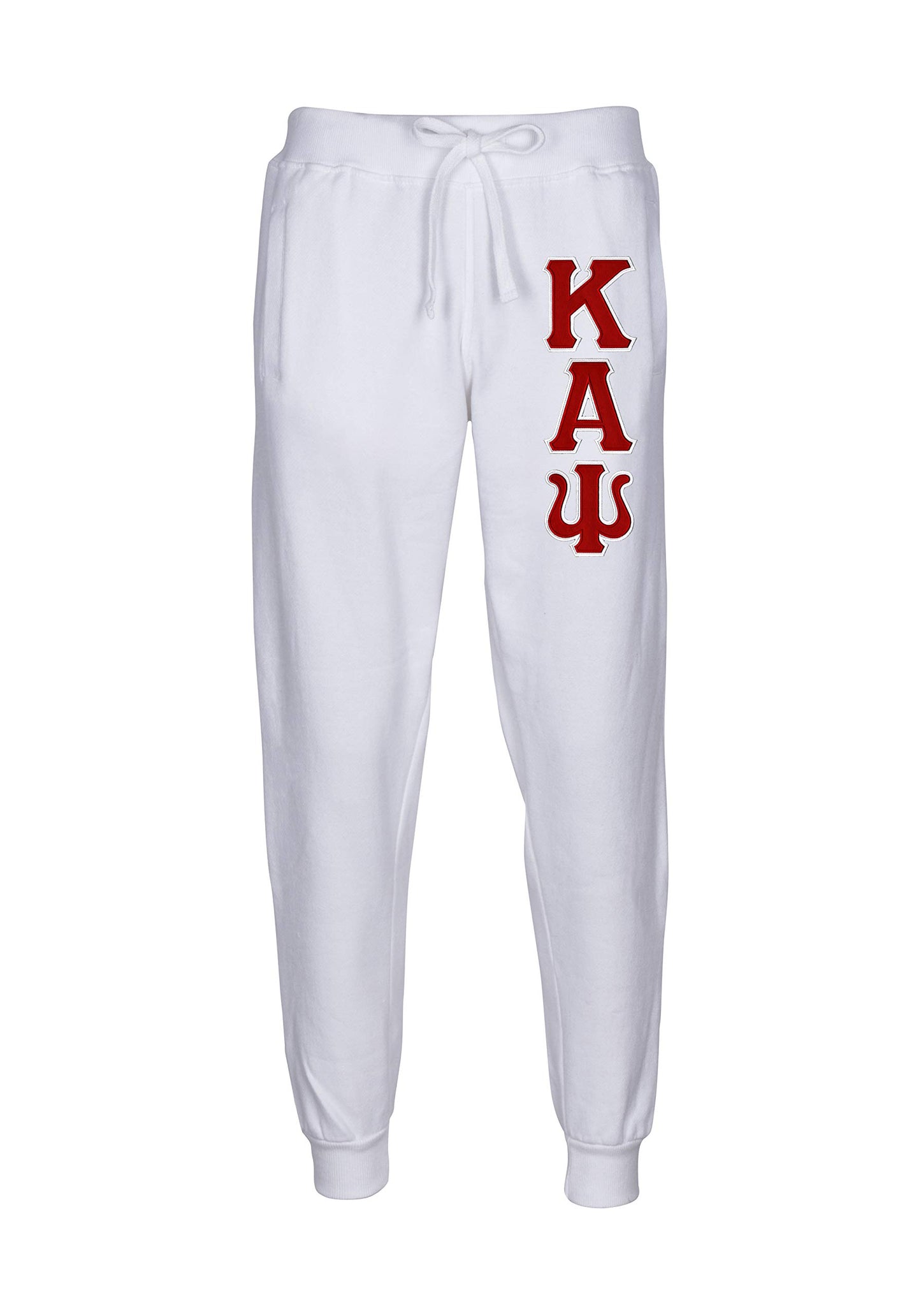 Kappa Alpha Psi Embroidered Twill Letter Joggers