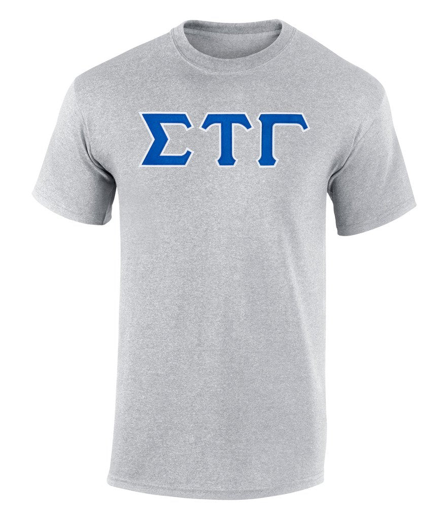 Sigma Tau Gamma Twill Letter Tee