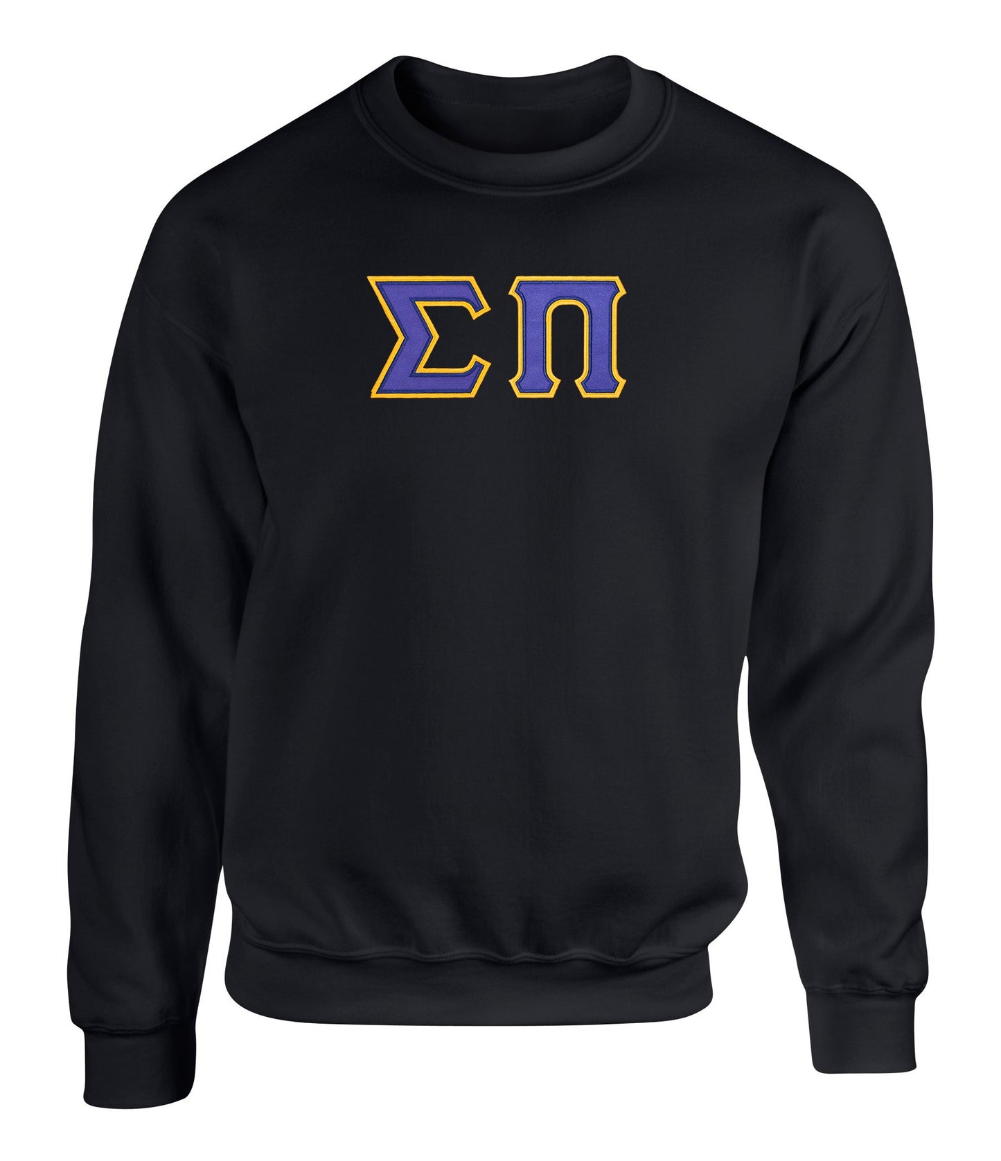 Sigma Pi Twill Letter Crewneck Sweatshirt