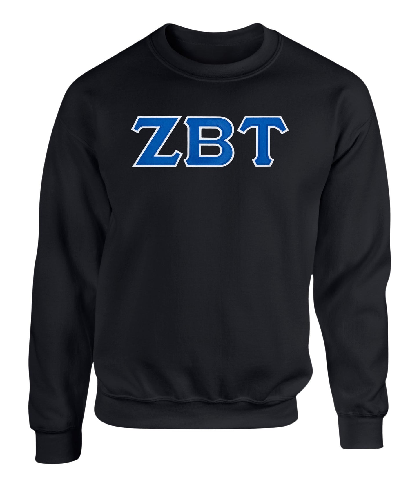 Zeta Beta Tau Twill Letter Crewneck Sweatshirt