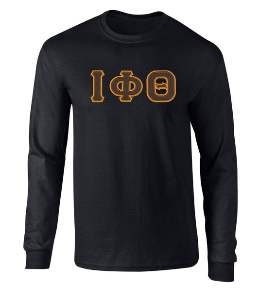 Iota Phi Theta Twill Letter Long Sleeve Tee