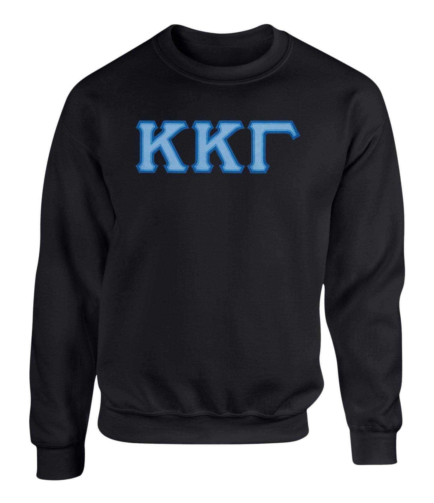 Kappa Kappa Gamma Twill Letter Crewneck Sweatshirt